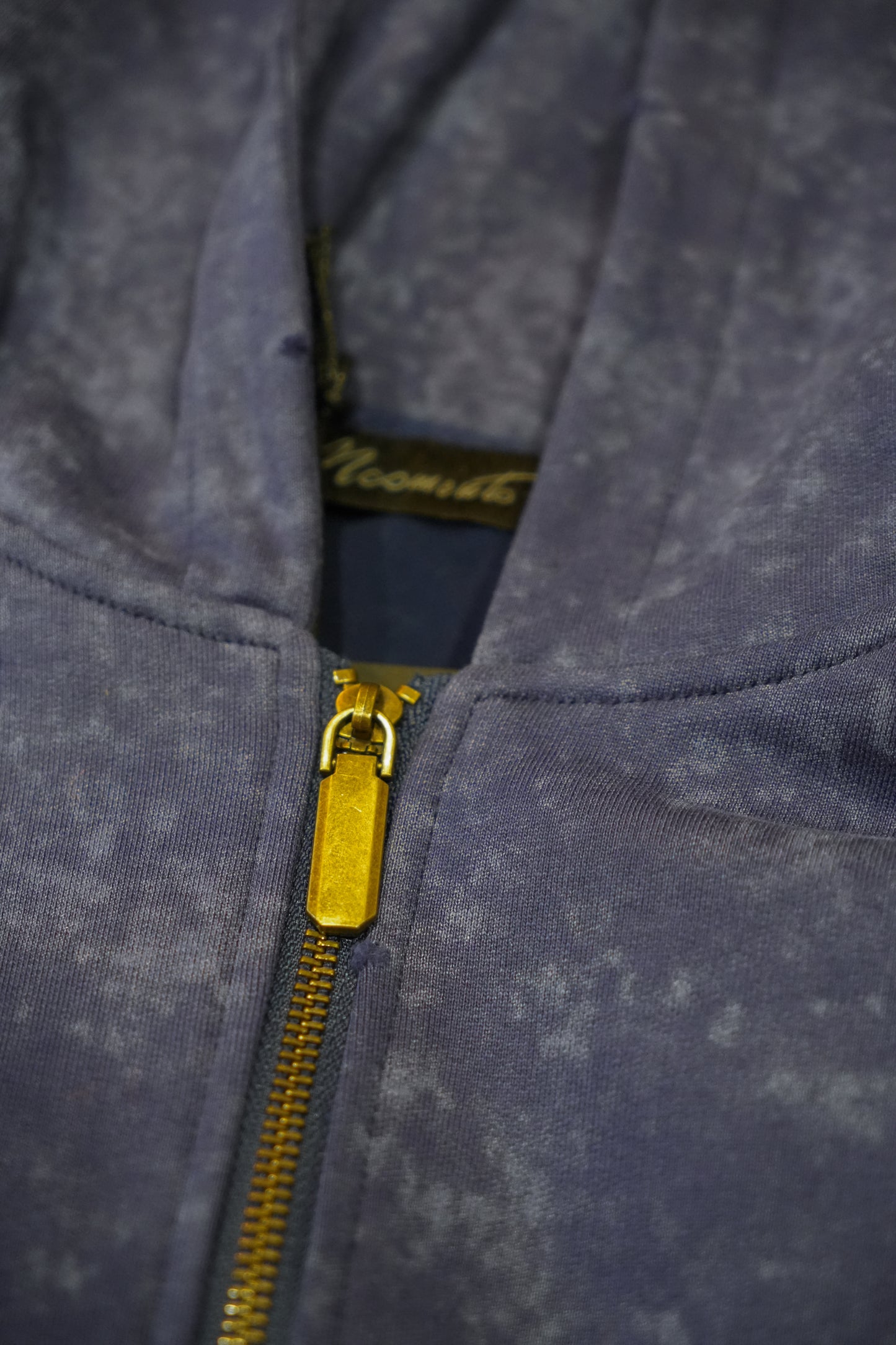 "Moonlight Sea" Drop Shoulder Zip Up Hoodie | Archived Artifacts